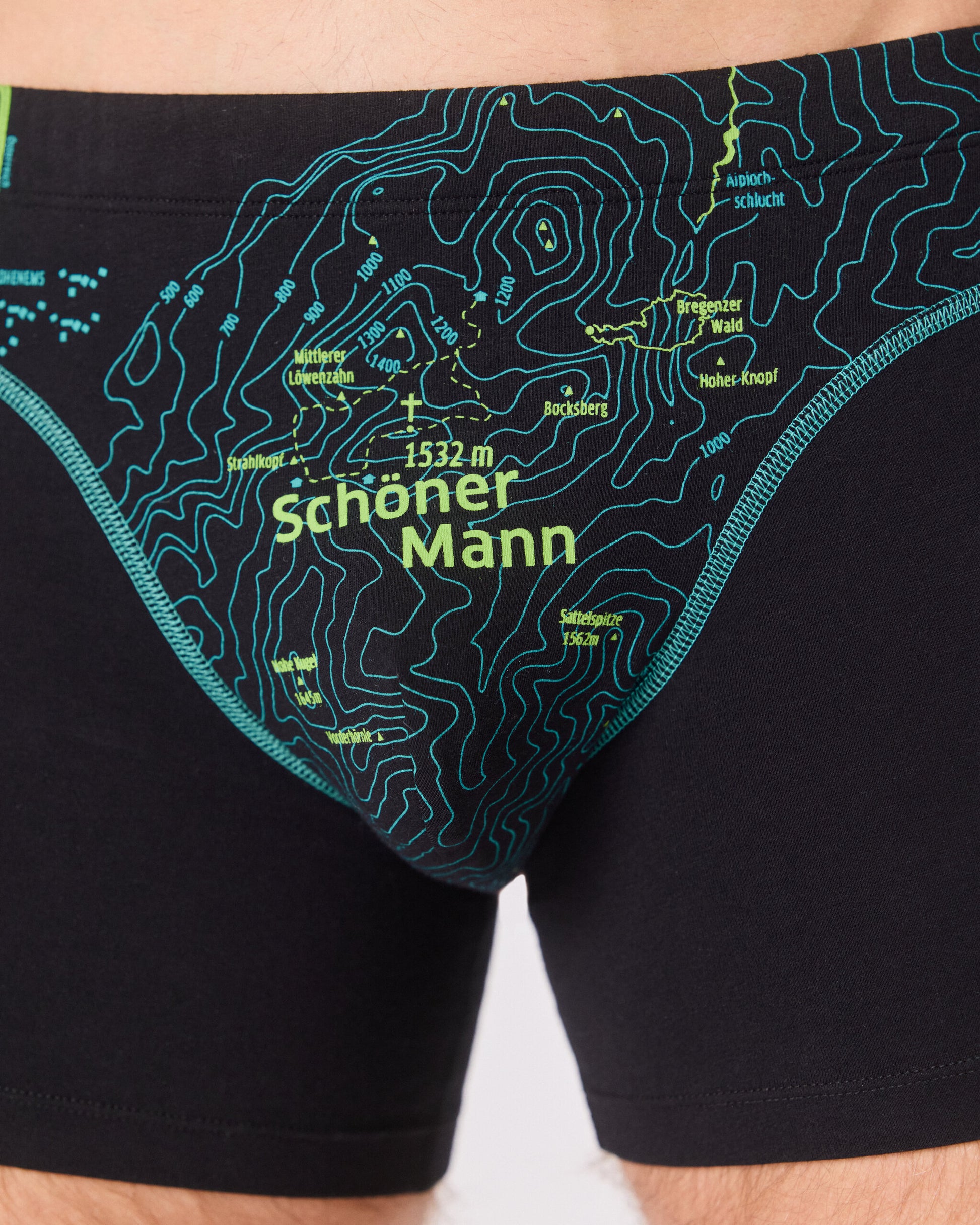 Unterhose Schöner Mann. Berg Geschenk. Wandern Zubehör. Wanderer Geschenk.