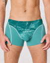 Unterhose Zugspitze. Unterhose aus Bio-Baumwolle. Geschenketipp für Bergsteiger.