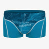 EIN SCHÖNER FLECK ERDE. Herren-Unterhose aus Bio-Baumwolle produziert in Europa mit Motiv Zugspitze. Unterwäsche mit Motiv.