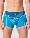 Boxershorts ZUGSPITZE pfauenblau