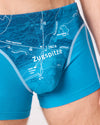 Boxershorts ZUGSPITZE pfauenblau