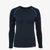 Langarm-Shirt Merino ALPIN. schwarzblau