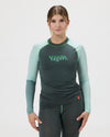 Langarm-Shirt Merino TRAUMTAGERL moorgrün
