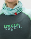 Langarm-Shirt Merino TRAUMTAGERL moorgrün