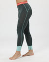 7/8-Pants Merino JUCHEE. moorgrün