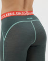 7/8-Pants Merino JUCHEE. moorgrün