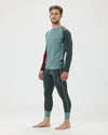 Langarm-Shirt Merino TRAUMTAGERL. salbeigrün