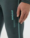 7/8-Pants Merino BERGAUF BERGAB moorgrün